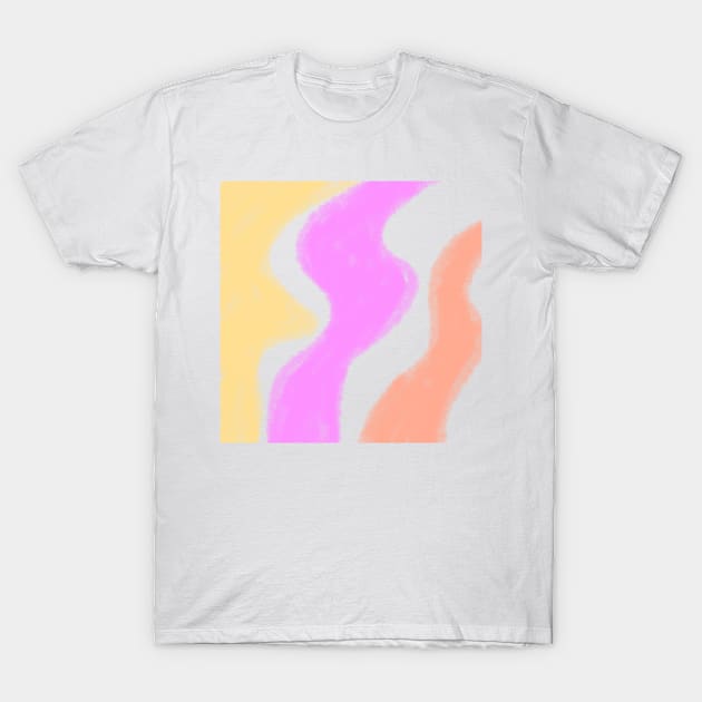 Colorful watercolor abstract texture T-Shirt by Artistic_st